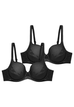 2-PACK  - Beugel BH - black