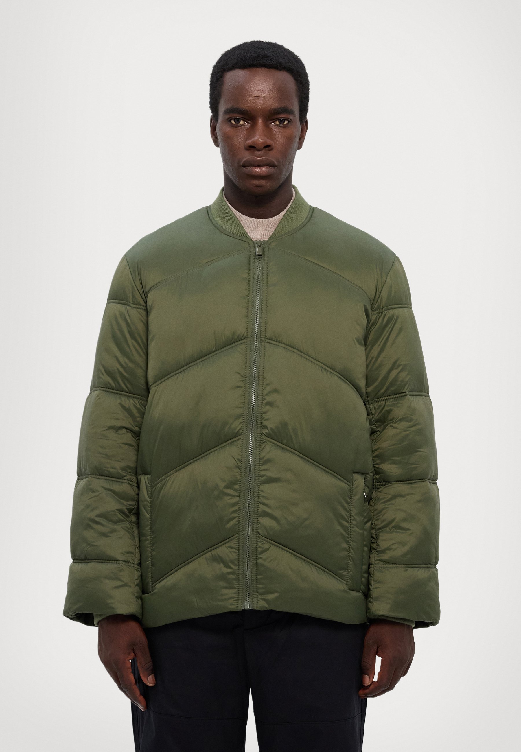 Zadig & Voltaire BONY LIGHT TECH PADDED - Bomber Jacket - grass