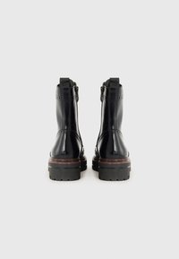 Tamaris Bottines à lacets - black matt