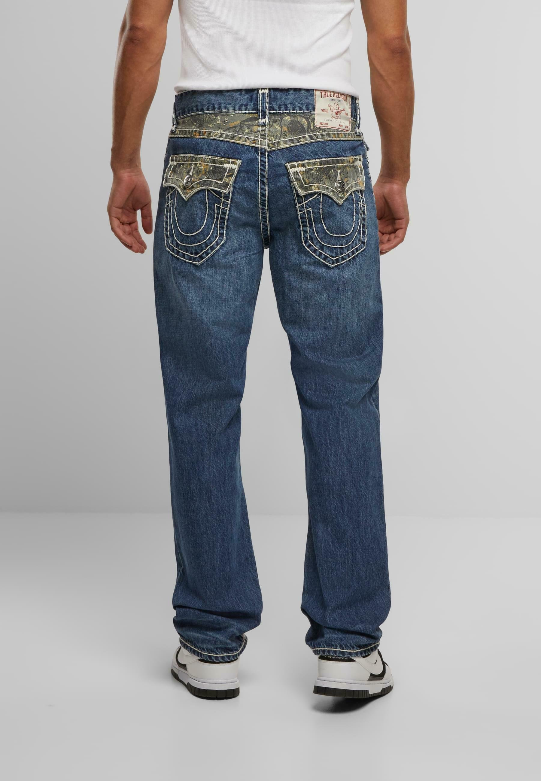 True Religion RICKY SUPER T FLAP BUDDHA CAMO - Straight leg jeans