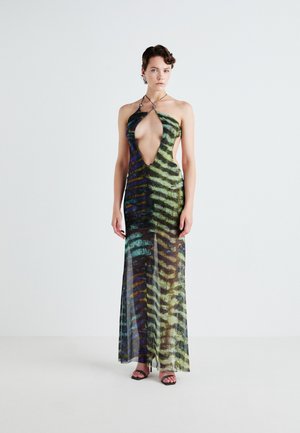 STRAPPY DRESS WITH TRIM - Apģērbs svinīgiem gadījumiem - multi-coloured