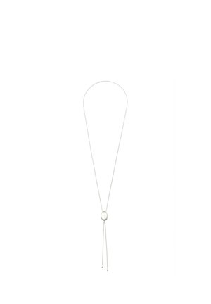 Massimo Dutti, TIE NECKLACE - Necklace - silver-coloured