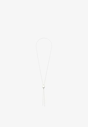 Massimo Dutti, TIE NECKLACE - Necklace - silver-coloured