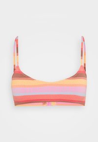 SUNSET STRIPE BRALETTE - Vrchný diel bikín - pink cosmos