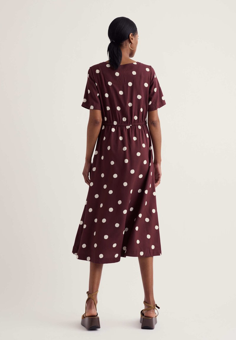 burgundy tilly dress Tilly dress in Burgundy  PaperDoll Clothing Company Ltd
