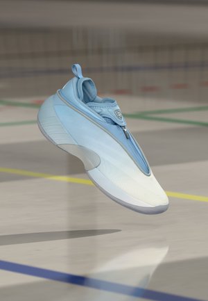 DON ISSUE 7 UNISEX - Basketballschuh - clear sky/footwear white/silver-coloured metallic