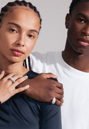 FOCUS RECYCLED UNISEX - Bague - silver-coloured