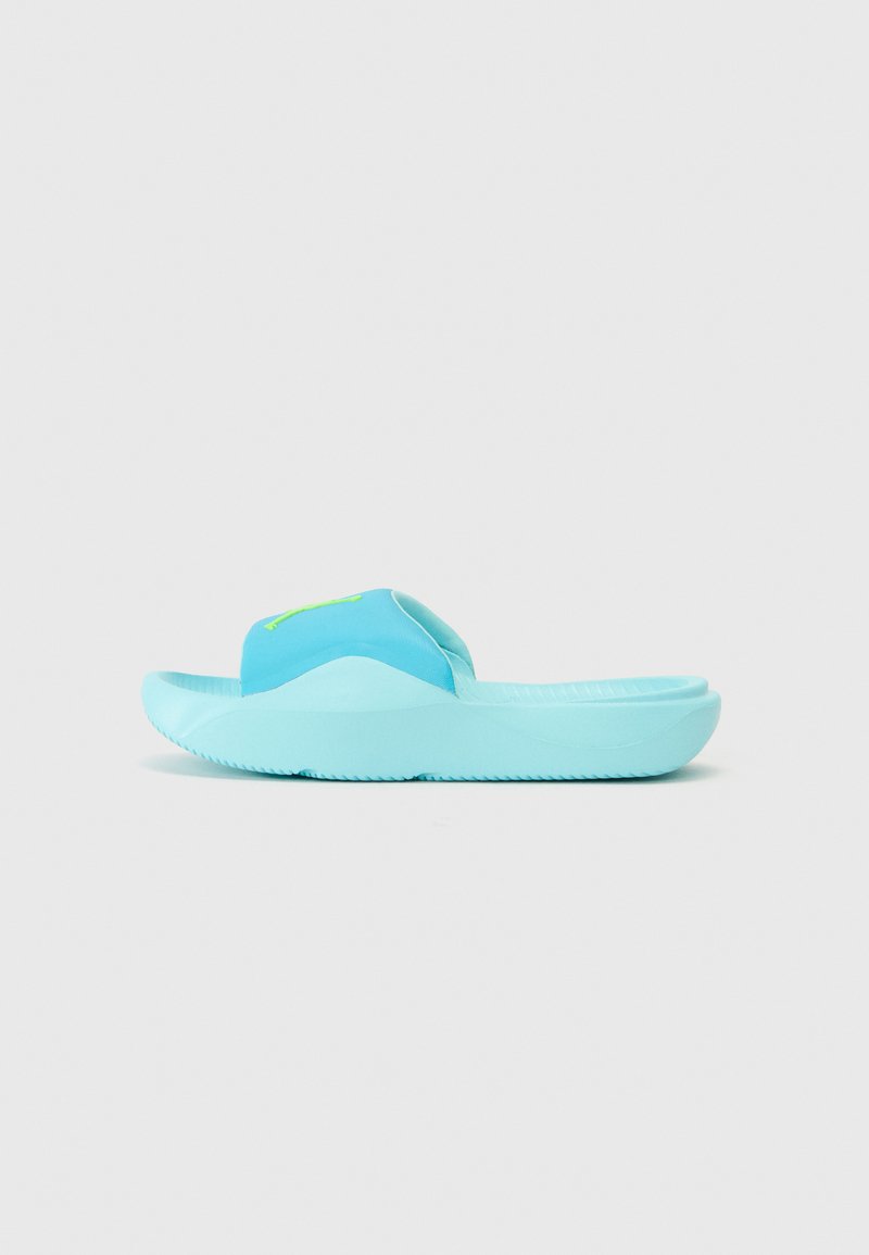 Jordan JORDAN FRANCHISE SLIDE - Chinelos de piscina - blue/electric green