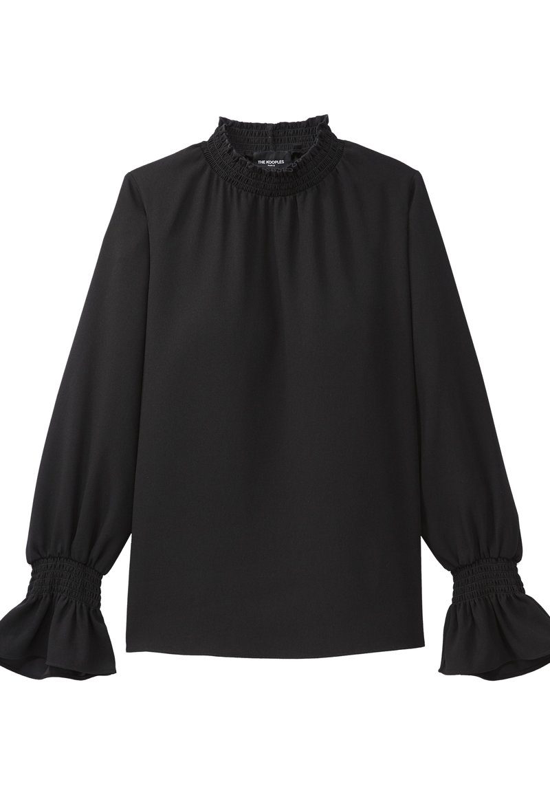 Damen Kleider | The Kooples Langarmshirt black/schwarz - MR66898 Damen Kleider | The Kooples Langarmshirt black/schwarz - MR66898