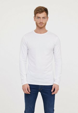 Lee Cooper AREO - T-shirt à manches longues - blanc
