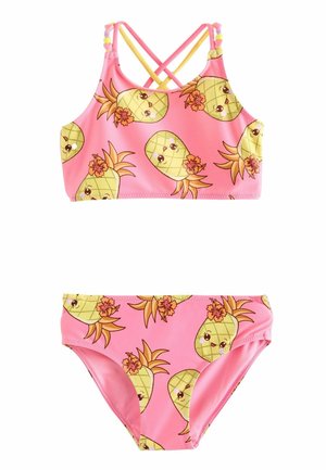 Costum de baie din două piese - pink pineapple