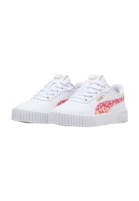 Puma CARINA 2.0 ANIMAL UPDATE PS - Sneakers basse - blanc-rose