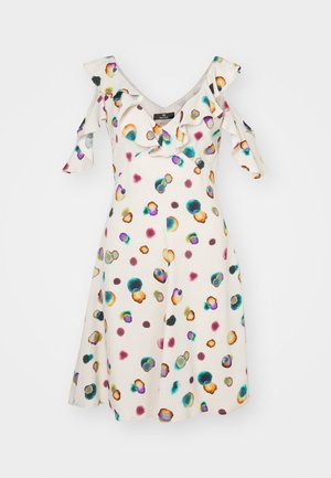 PS Paul Smith WOMENS DRESS - Nappali ruha - white/multicolored