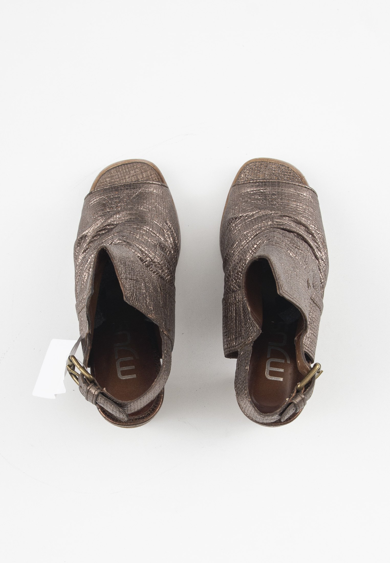 MJUS Sandalen met hoge hak - brown/bruin - (Pre-owned) - Zalando.nl