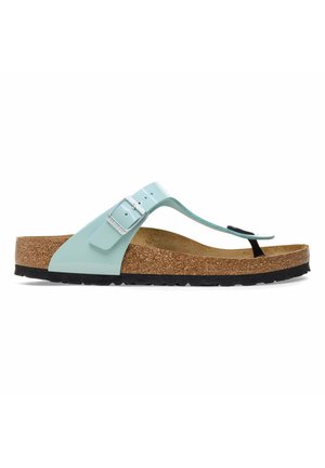 Tongs - patent surf green