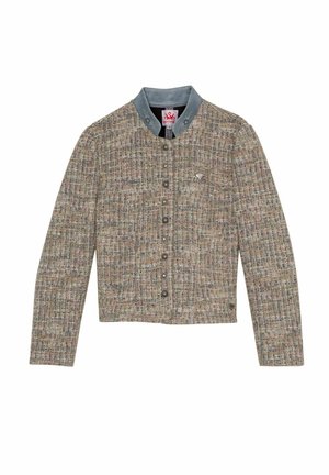 Spieth & Wensky TRACHTEN BAISER - Strickjacke - taupe