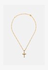 LOS ANGELES CROSS PENDANT NECKLACE UNISEX - Náhrdelník - gold-coloured