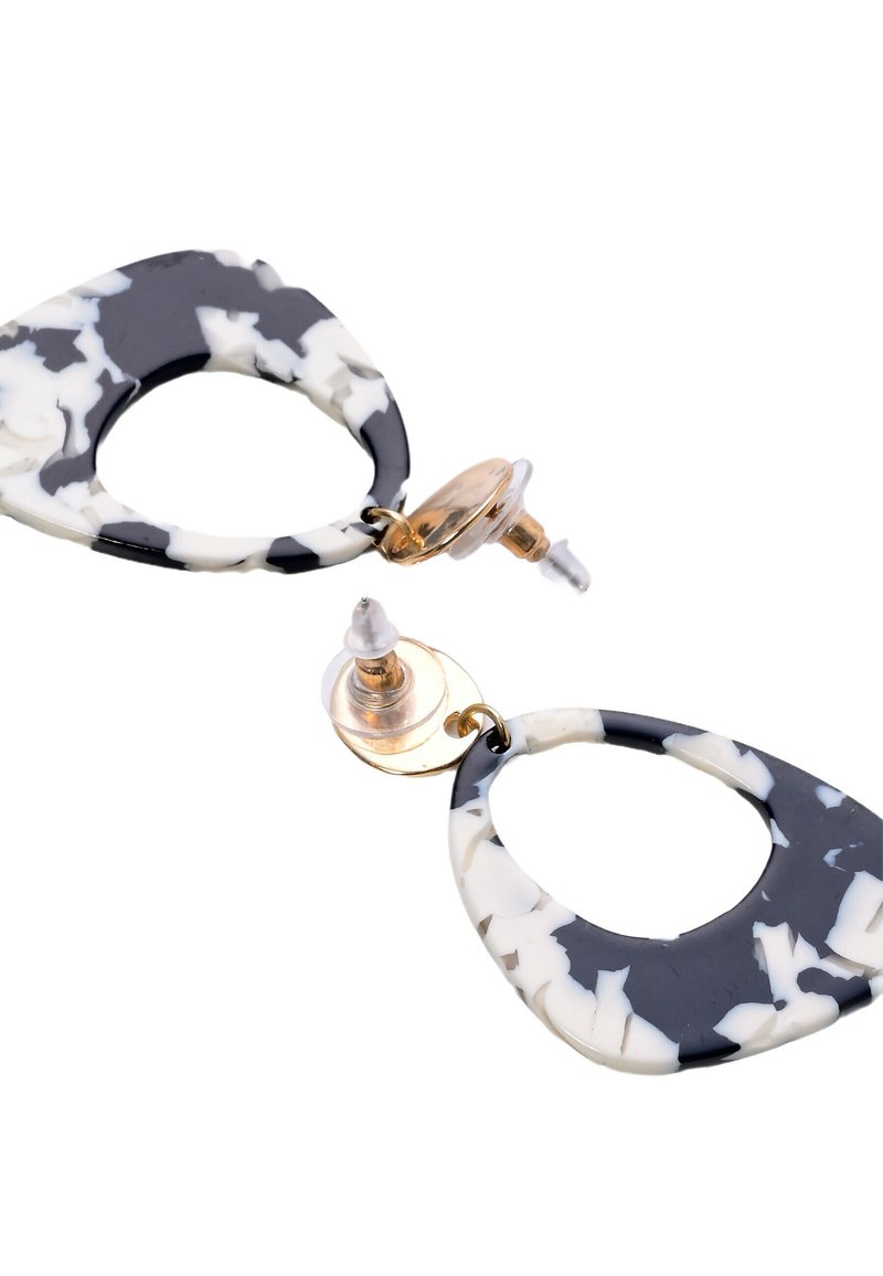 sweet deluxe FUNKI Earrings black white/white Zalando
