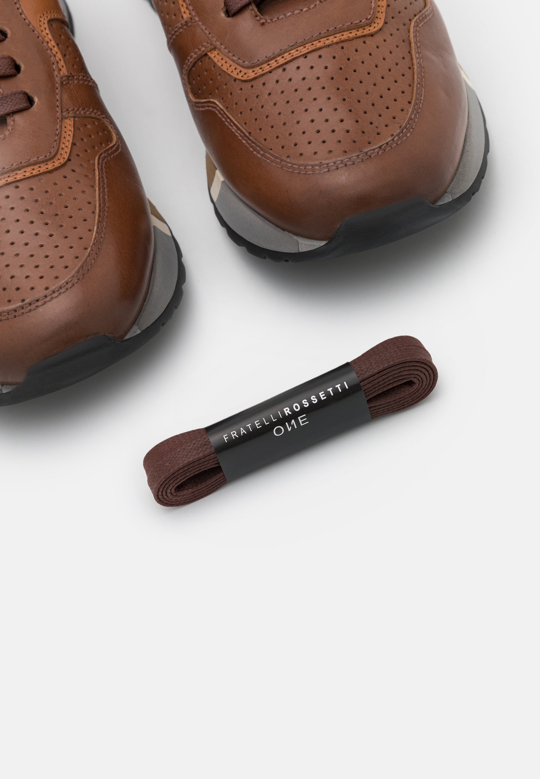 Fratelli Rossetti CALZ.ONE UOMO ACTIVE RUN 2020 - Sneakers basse -  mandorla/cognac - Zalando
