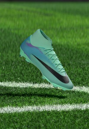 Nike Performance, SUPERFLY 11 ACADEMY UNISEX - Футболни обувки за твърд терен - green glow/black