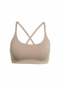 ALL ME LS - Light support sports bra - chalky brown
