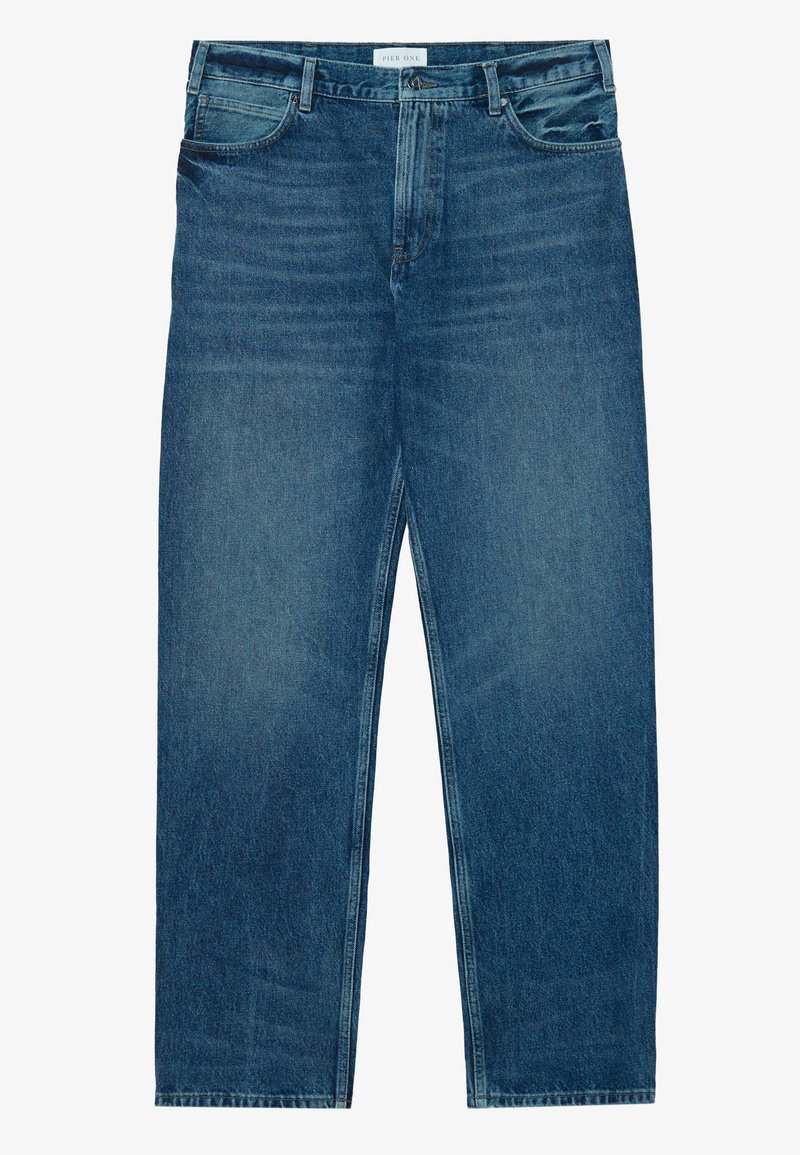 Pier One Workwear-jeans blauw denim/bluedenim Pier One Workwear-jeans blauw denim/bluedenim