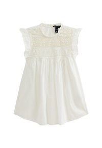PANELLED SLEEVELESS - Blouse - white