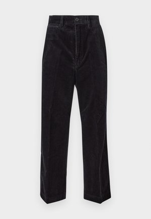 Polo Ralph Lauren CROPPED FLAT FRONT - Bukser - black