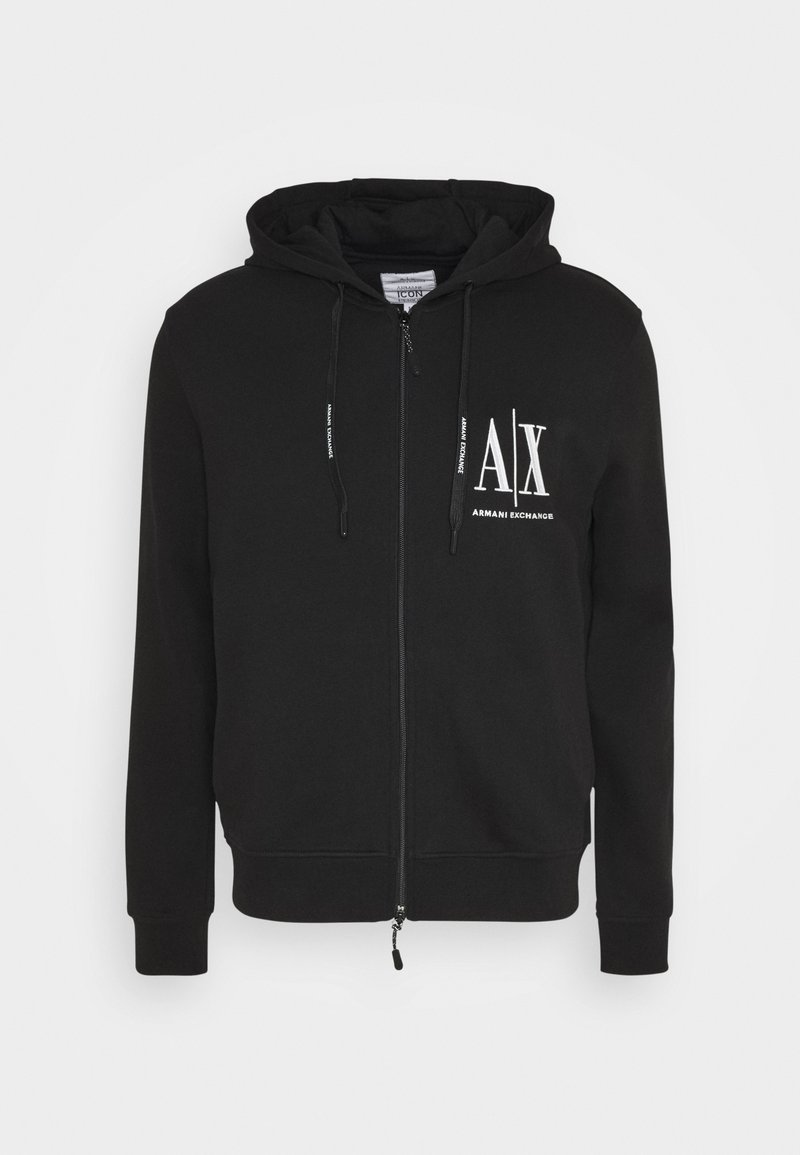 Armani Exchange Sweatjacke - black/schwarz - Zalando.de 