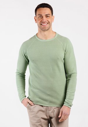 MST THOMAS ROUND NECK - Maglione - pistachio green