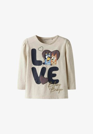 MIT LANGEN ÄRMELN - T-shirt à manches longues - peyote melange