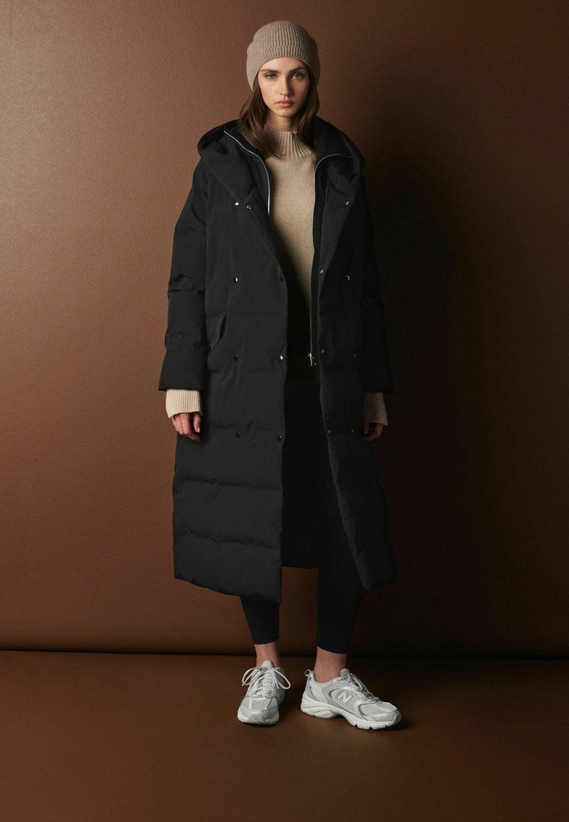 Next LONGLINE - Abrigo de invierno - black