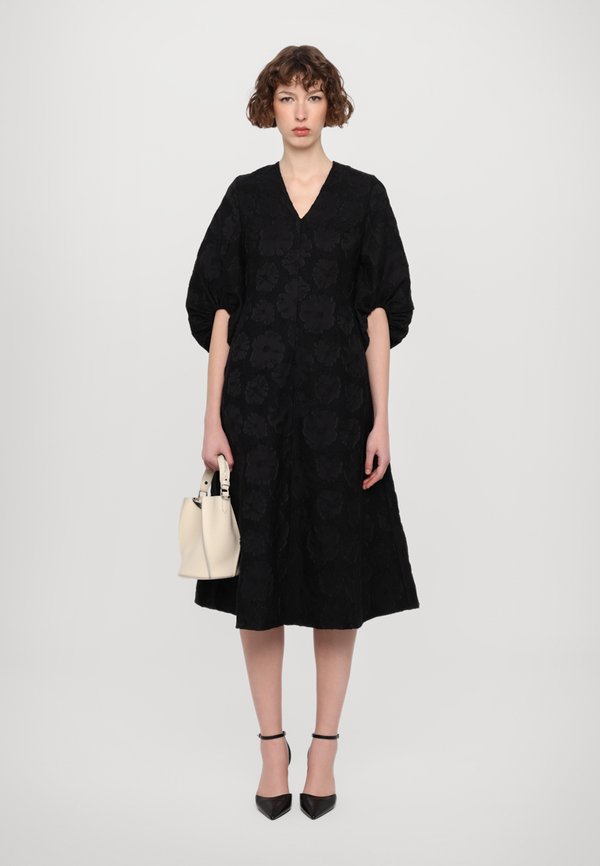 VOLUME SLEEVES MIDI DRESS - Cocktail dress / Party dress - anemone2