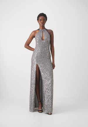 Elisabetta Franchi WOMENS DRESS - Iltapuku - piombo