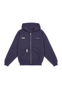 Pegador DEE OVERSIZED - Sweatjakke - washed indigo blue