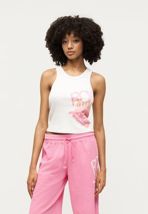 Roxy, LOGO - Top - white