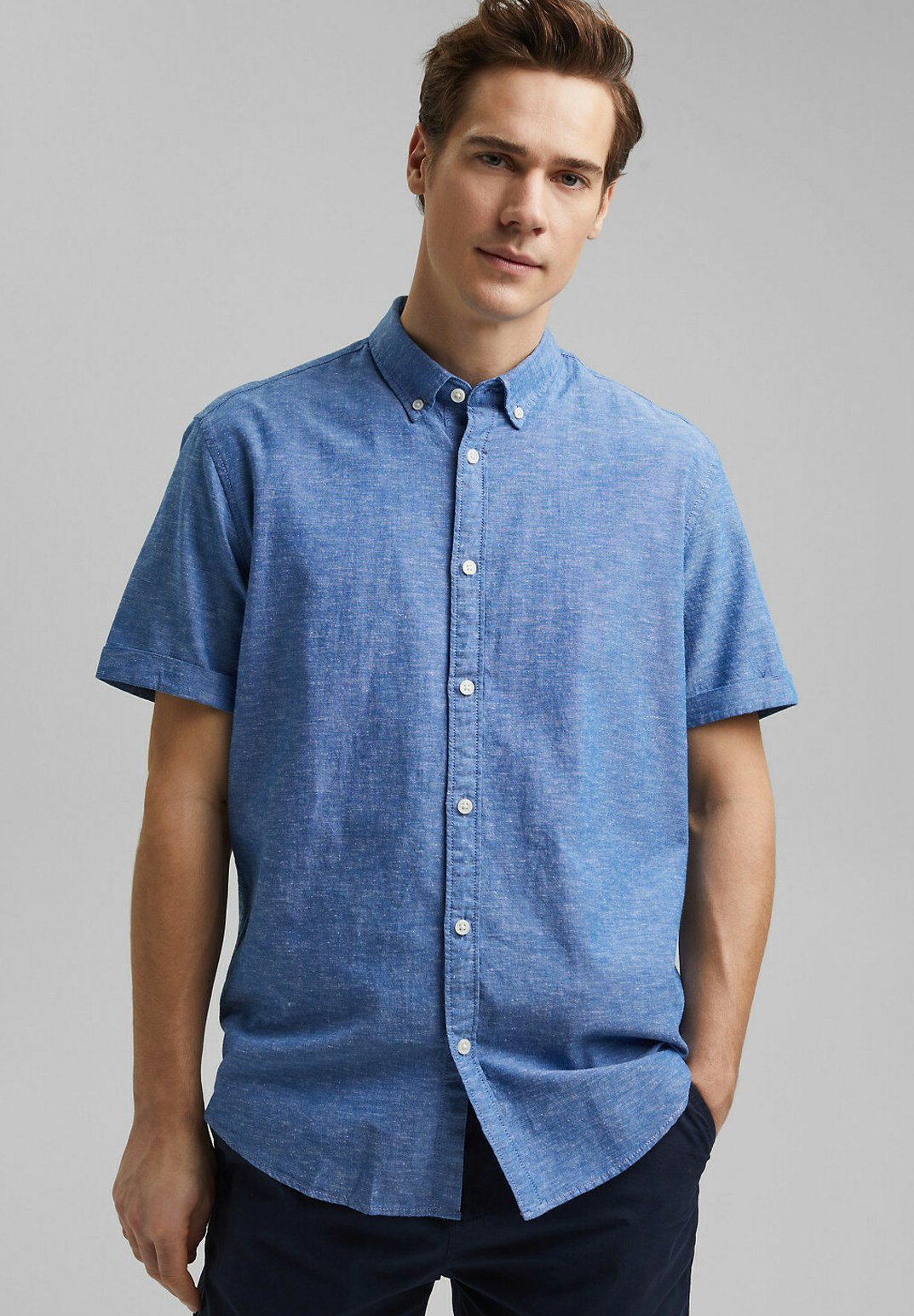 edc Camisa - blue/azul claro -