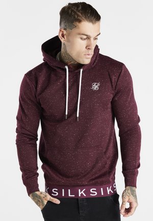 NEPS OVERHEAD HOODIE - Mikina - burgundy