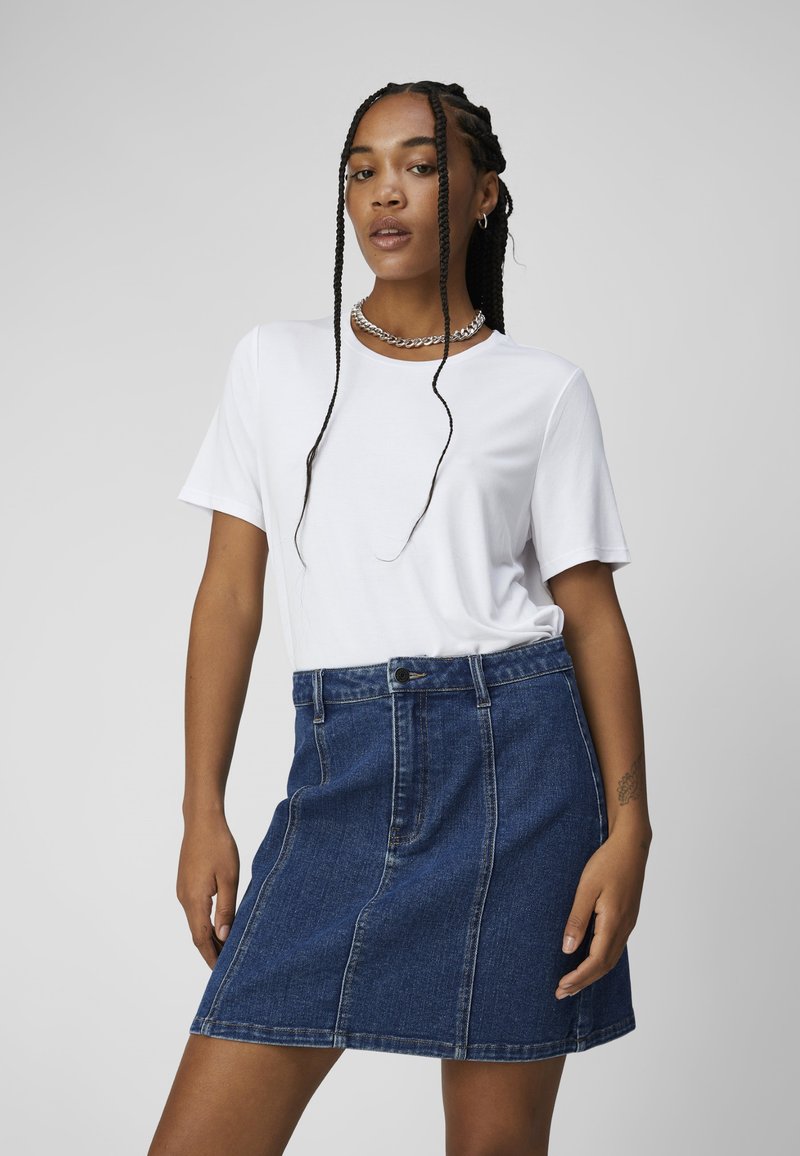 Object OBJANNIE NOOS - T-shirt basique - white
