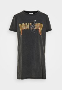 JDYELINA PRINT DRESS  - Jersey dress - black/panther