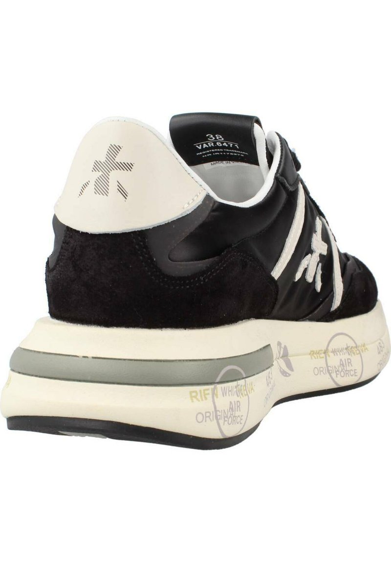 Baskets PREMIATA Cassie Noir – Style Rétro Années 70 Avec Semelle Confort