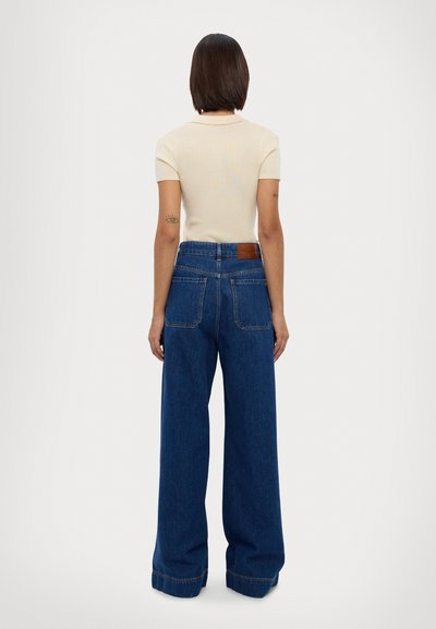 Weekend Max Mara VEGA - Wide Leg - blu