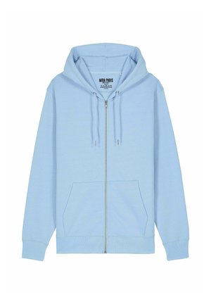 BASIC UNISEX HOODIE - Felpa con zip - blue
