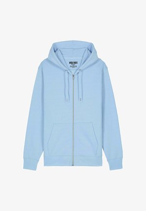 BASIC UNISEX HOODIE - Sweat zippé - blue