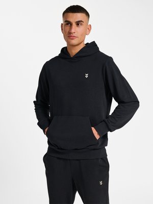 Hummel HMLPULSE CO - Kapuzenpullover - black