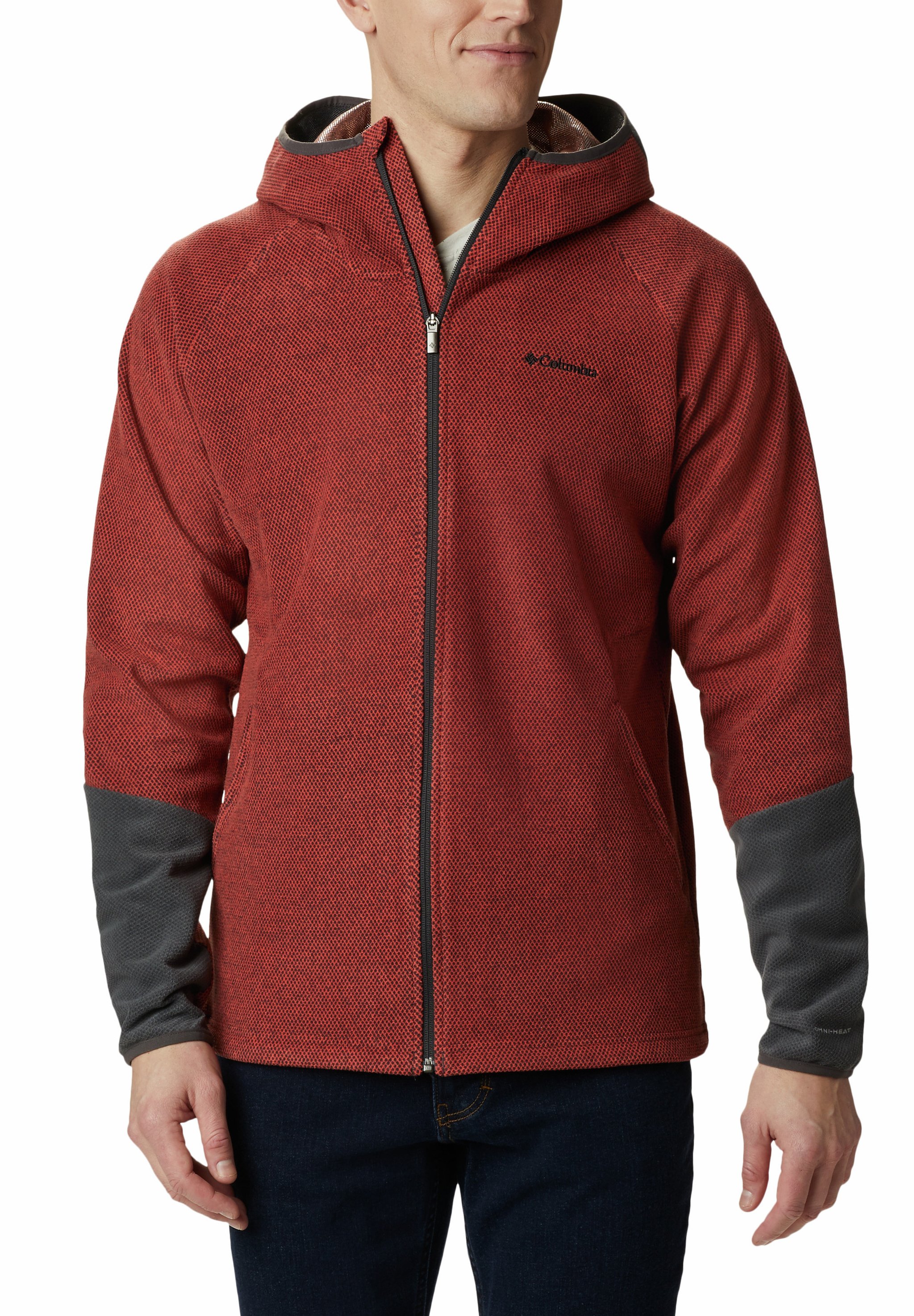 columbia tough hiker hooded fleece