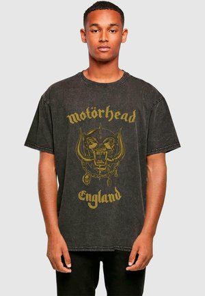 Print T-shirt - black