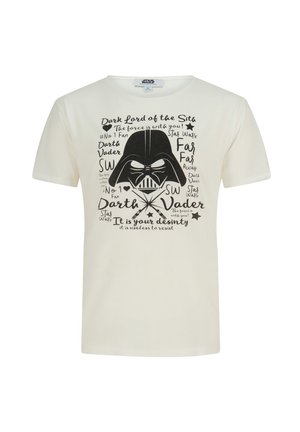 STAR WARS DARTH VADER - T-shirt print - weiß