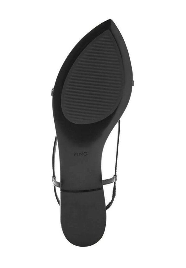 WITH STRAP AND CONTRASTING TOE - T-bar sandals3