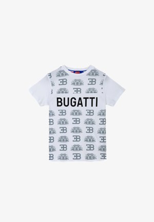 bugatti, T-shirt con stampa - sharkskin